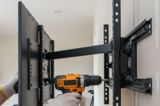 tv wall mount installation